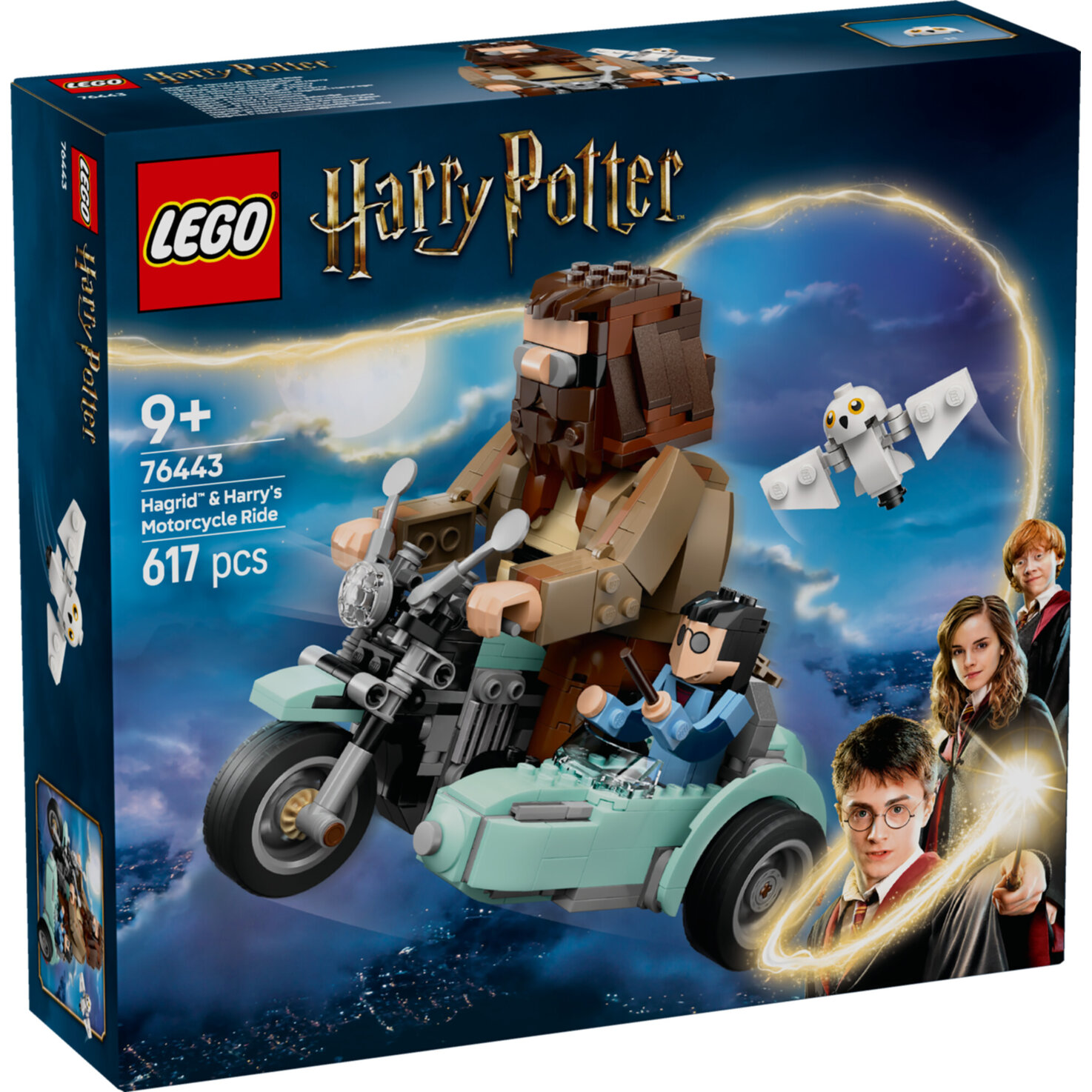 LEGO® Harry Potter 76443 Hagrids und Harrys Motorradtour ab 9 Jahren