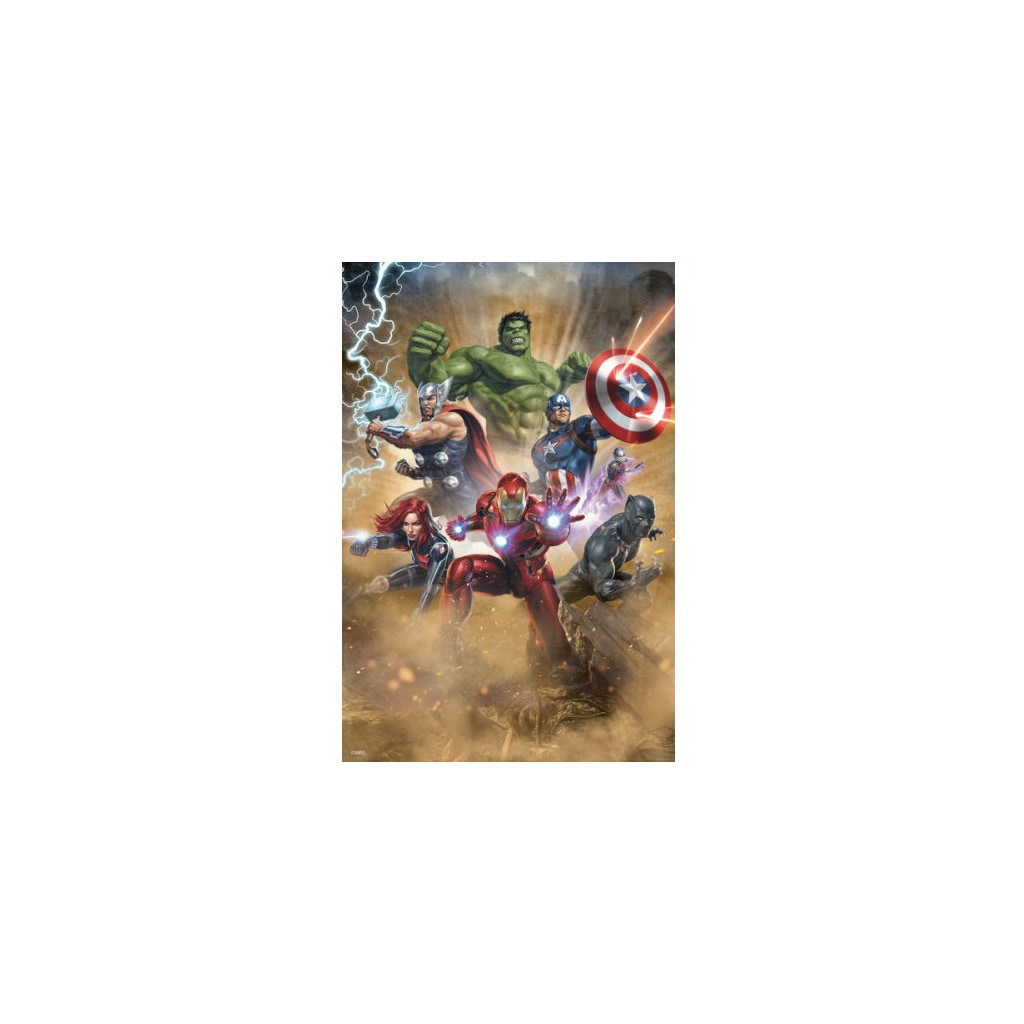 Puzzle Prime 3D - Avengers - Boite Métal - 300 pièces