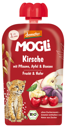 Mogli Bio Quetschie Pflaume Kirsche