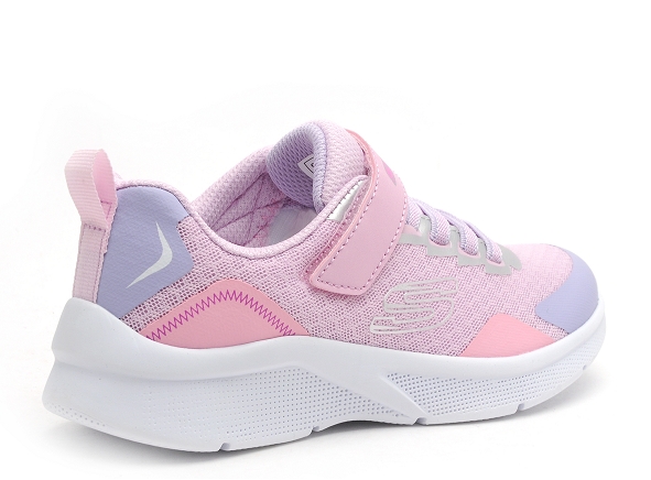 Skechers basses enfant 302348l rose