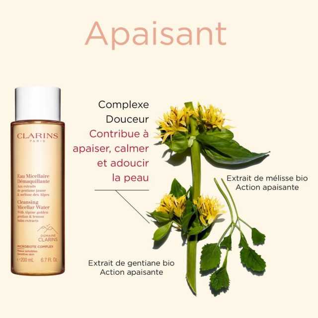 Eau Micellaire Démaquillante CLARINS |Parfumerie Burdin
