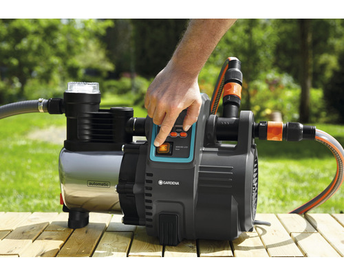 GARDENA 6000/6 LCD huishoudelijk watervoorzieningssysteem met weersbescherming