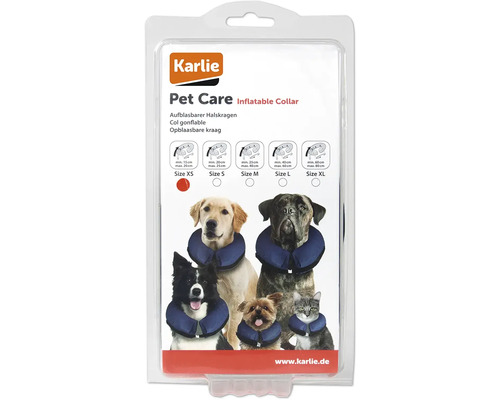 Beschermkraag voor dieren Karlie Opblaasbare Kraag XS ca. 12 - 20 cm nekomtrek