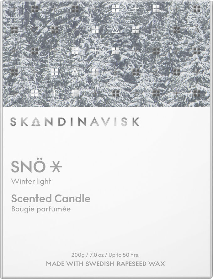 Skandinavisk SNÖ Scented Candle 200g Special Edition