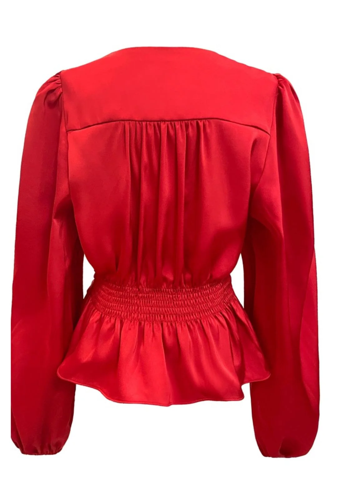Liberte Tiki-Ls-Twist-Blouse 22120 red