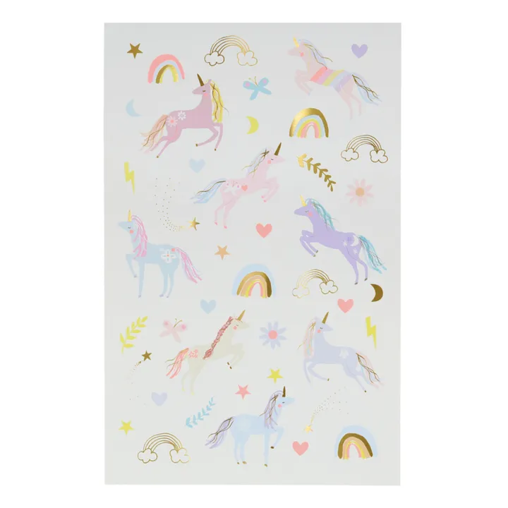 Meri Meri Tatouages temporaires Licorne