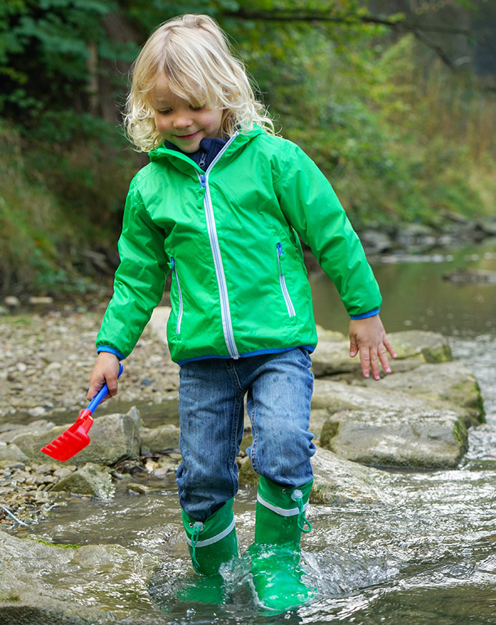Regenjacke PACK-IT in grün