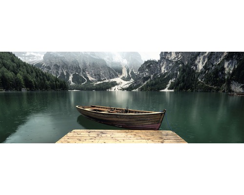 Glasschilderij Wildsee II 30x80 cm
