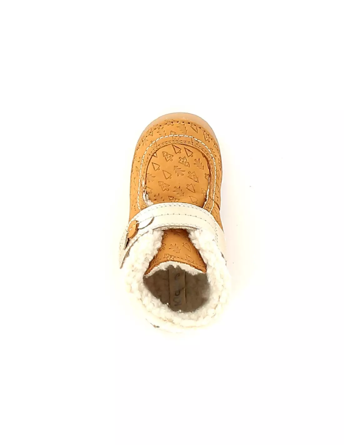 KICKERS SO SCHUSS - Bottes Jauneorfantaisie
