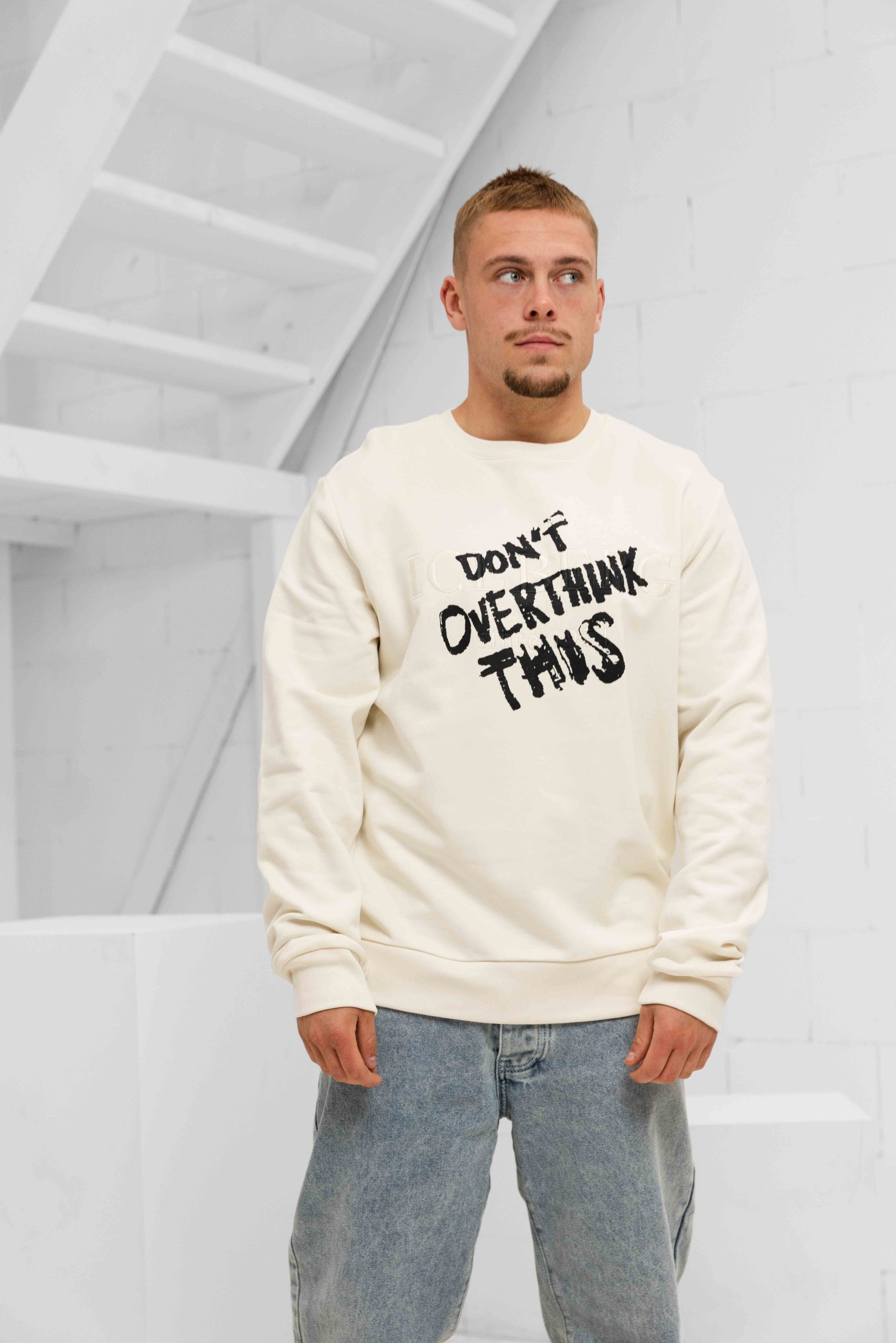 Iceberg 5C Felpa E032 Sweater Heren Beige