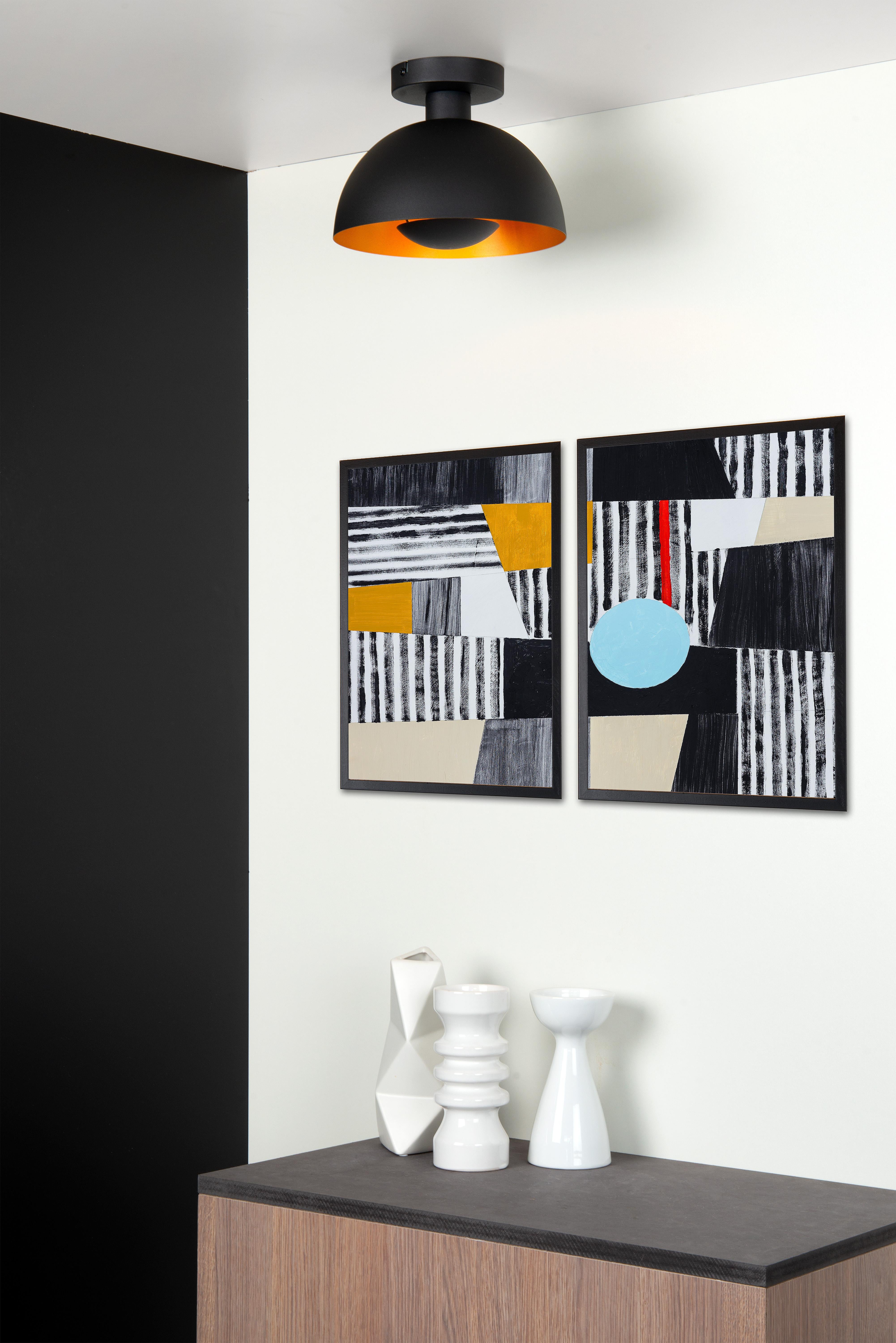 Siemon plafondlamp Ã25 groen