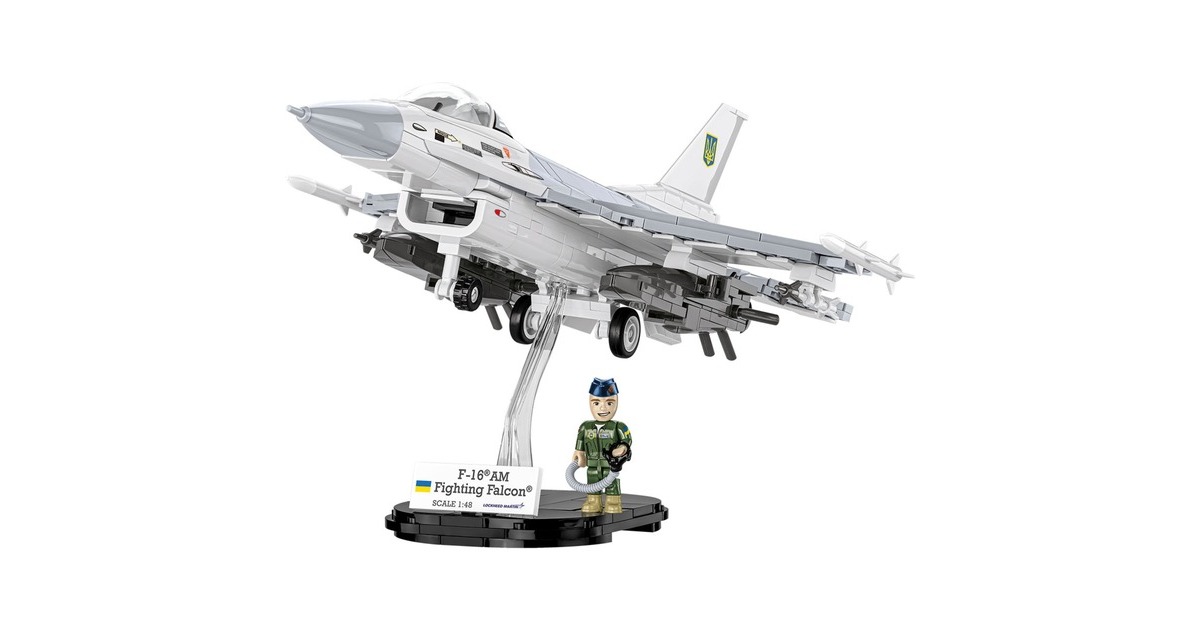 COBIArmed Forces - F-16AM Fighting Falcon Constructiespeelgoed  (Schaal 1:48)