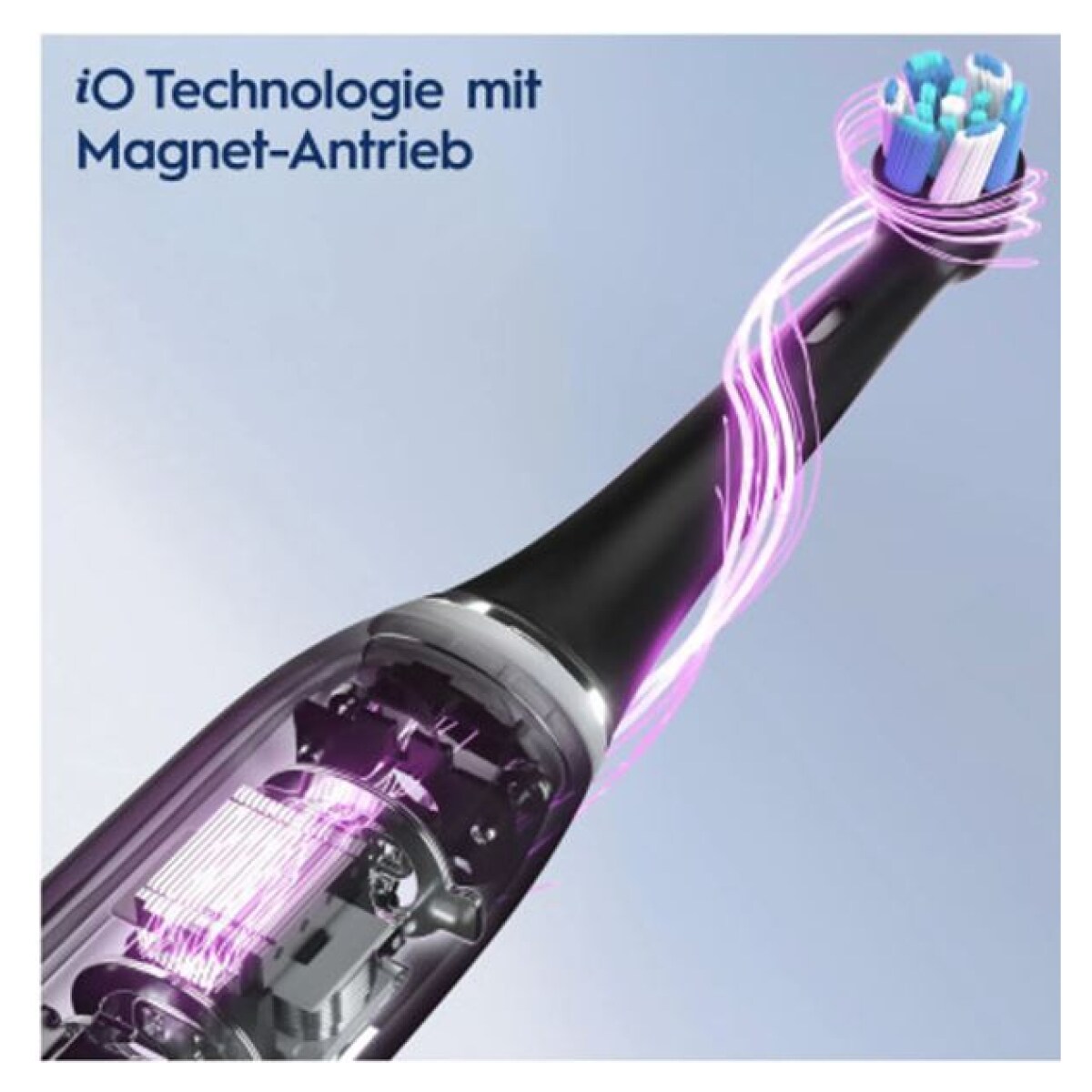 Oral-B iO Series 3 Elektrische Zahnbürste/Electric Toothbrush, 3 Putzmodi für Zahnpflege, Magnet-Technologie, TESTSIEGER Stiftung Warentest (12/2024), Blush Pink