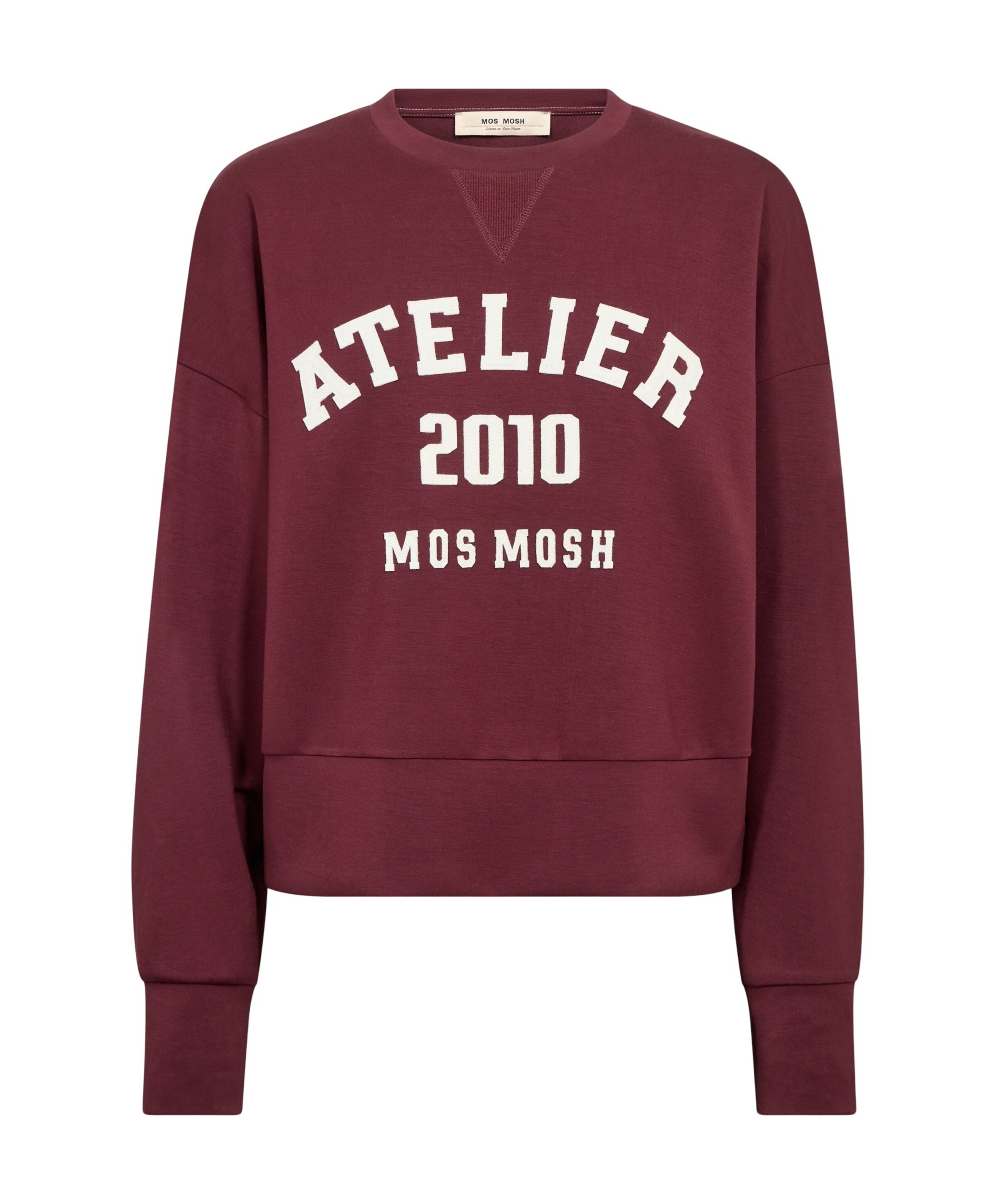 Mos Mosh Dames sweater bordeaux