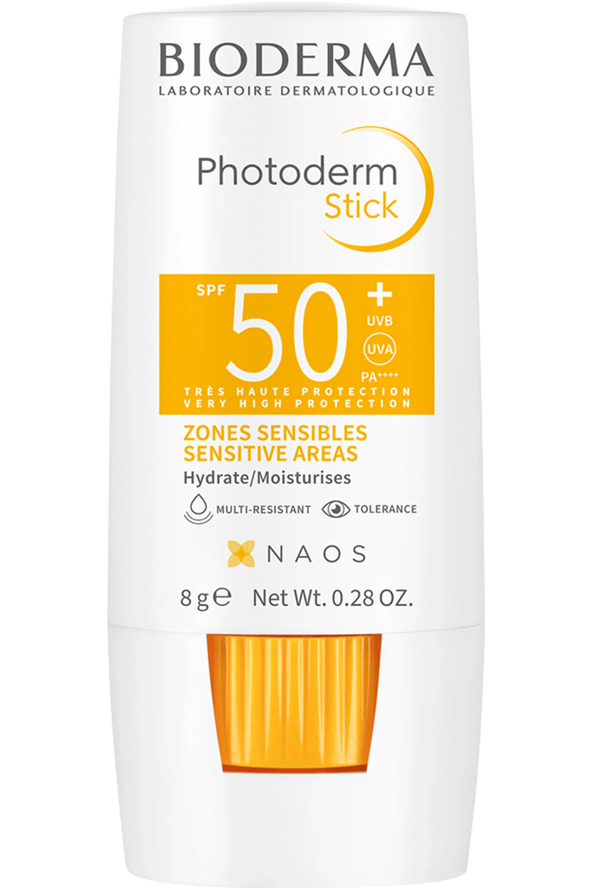 Bioderma Stick solaire zones sensibles SPF50+ Photoderm Max-8 g