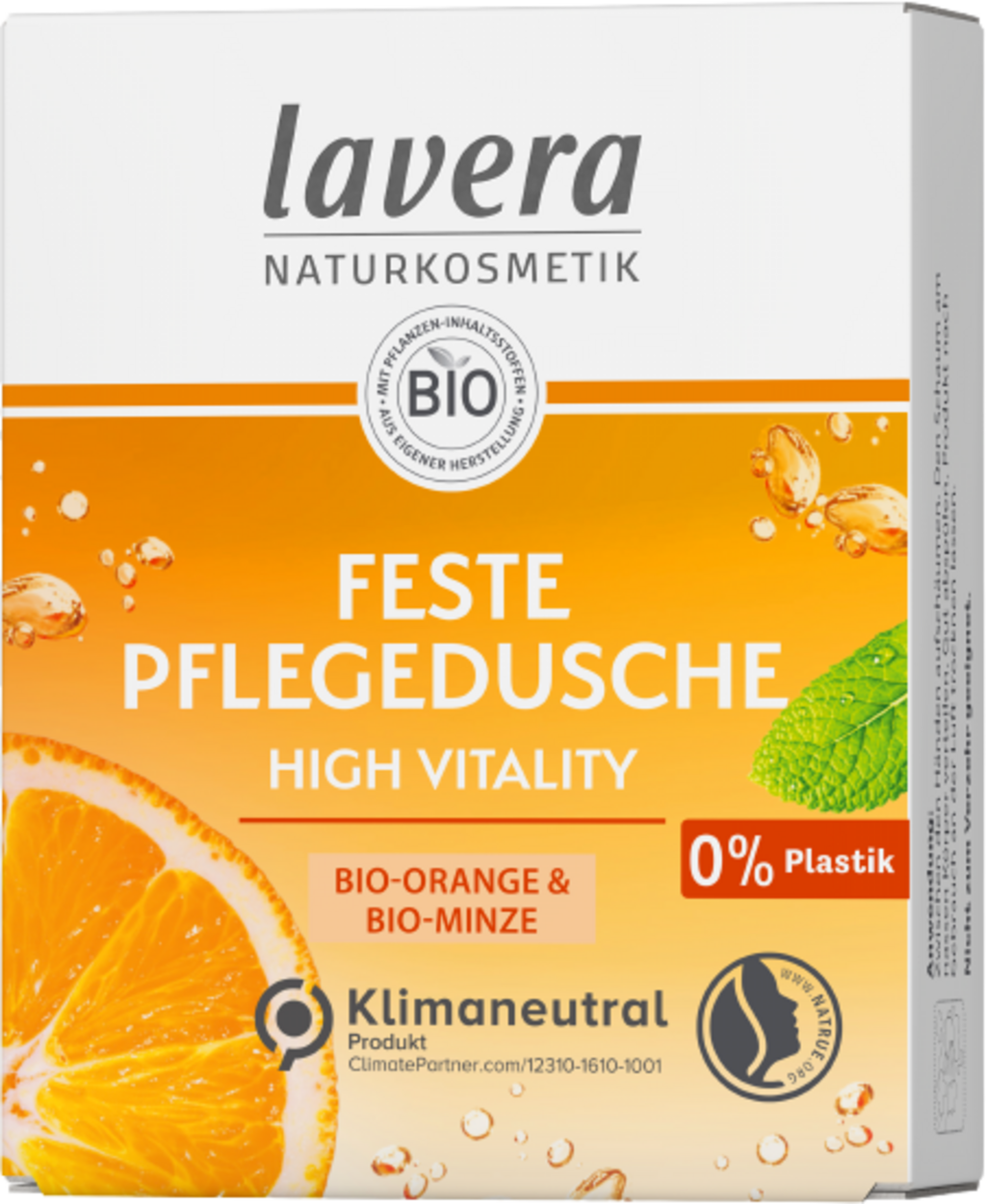 lavera  Feste Pflegedusche High Vitality, 50 g