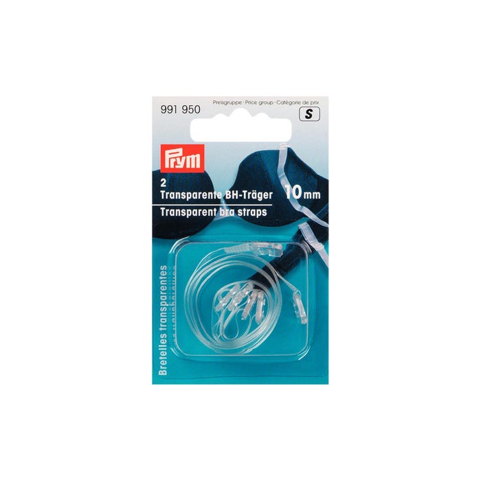 Prym-Transparante BH schouderbandjes 2 stuks