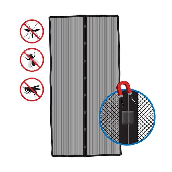 Dørnett med magnetisk lukking