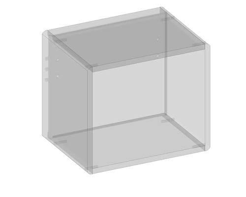 Open wandkast Devo Sonus 2.0 BxHxD 38x32.5x28 cm classico schelp