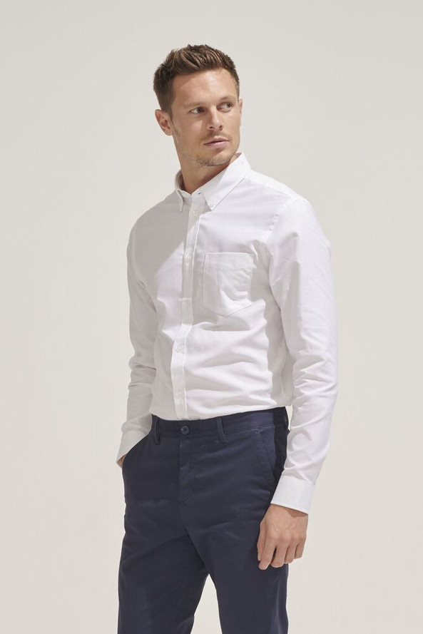SOL'S 02922 - Baltimore Fit Chemise Homme Popeline Manches Longues