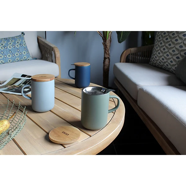 Tisanière mug Juliet en grès perle 475 ml Ogo