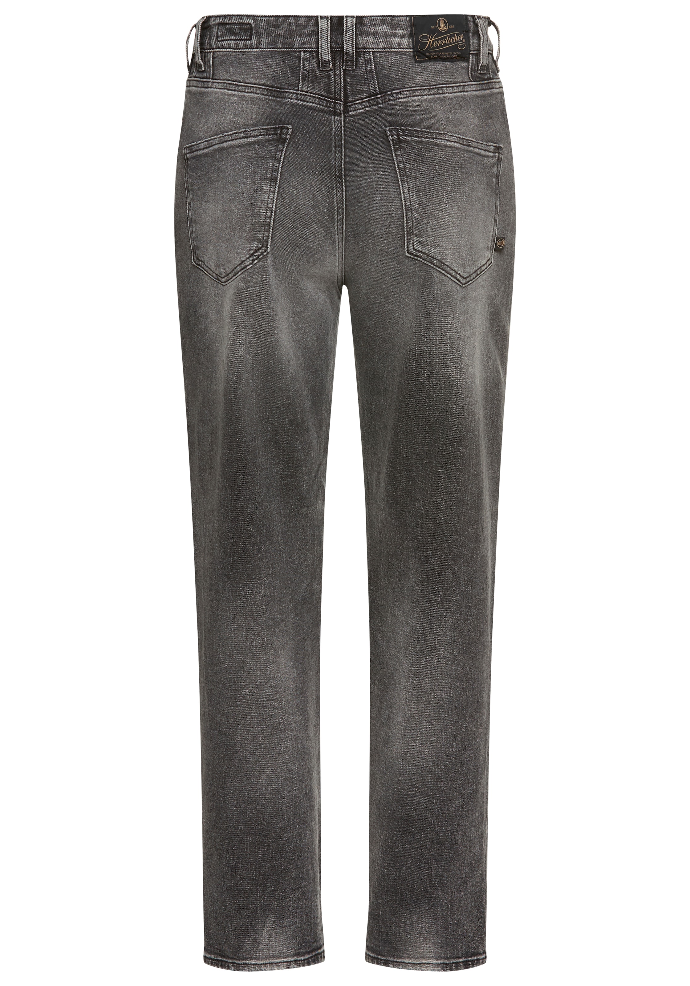 Herrlicher 5-Pocket-Jeans »Brooke Denim Black«, im Loose Fit, mit Abnähern