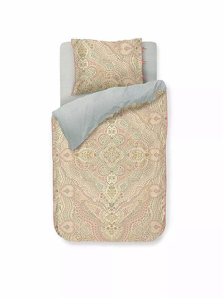 PIP STUDIO Perkal Bettwäsche ALFOMBRA 70x90cm/140x200cm Sand beige