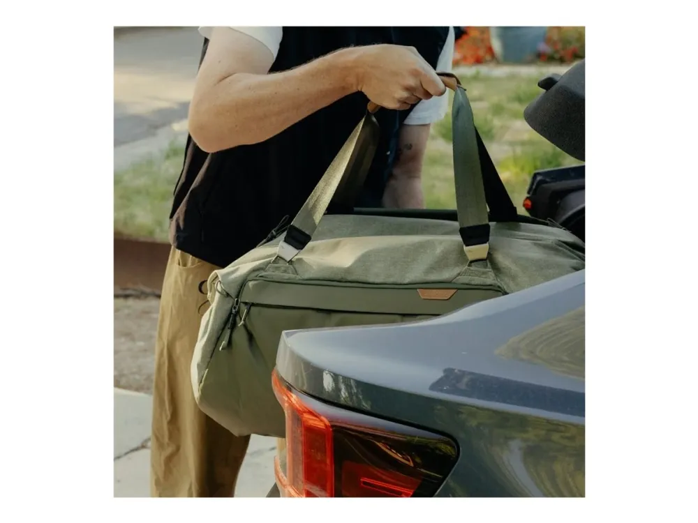 Peak Design Travel - Køjesæk - 80L - 600D nylon, ultrahøj molekulærvægt polyetylenstof, 900D bundforing - salvie