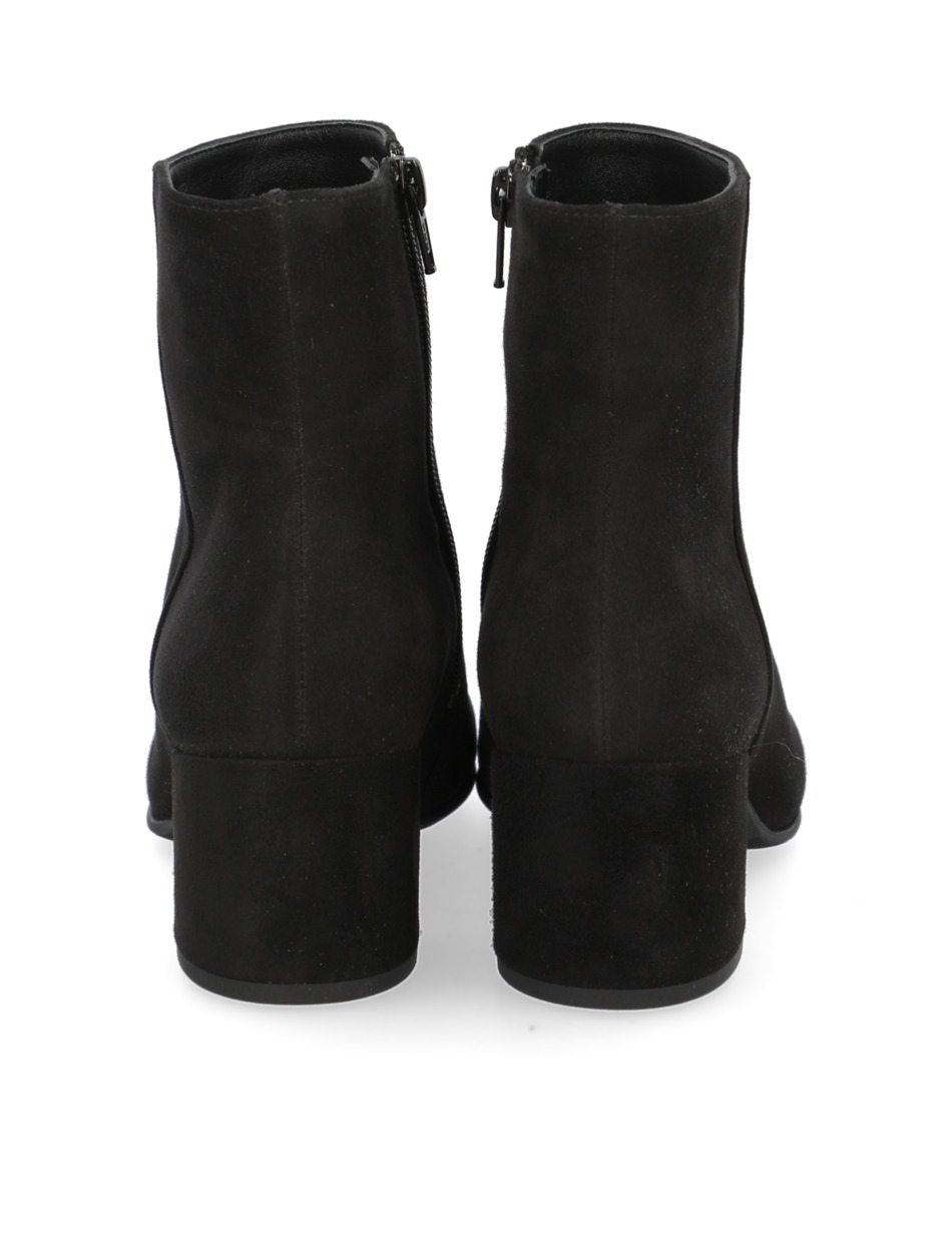 Veloursleder Stiefelette
