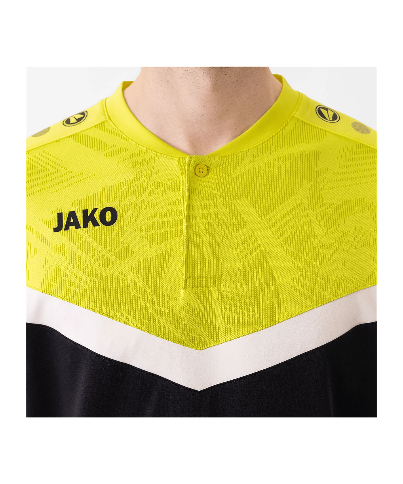 JAKO Iconic Polo Schwarz F808