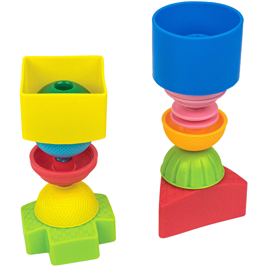 Lalaboom geometrische vormen en klikkralen