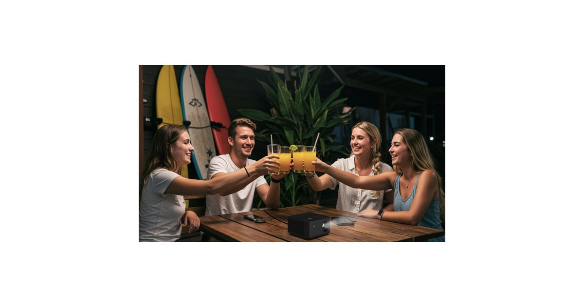 OptomaPhoton Life PH31 Full HD LED Home Projector  (Zwart, 1500 ANSI Lumen)