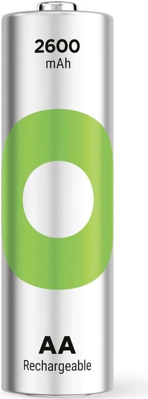 AA Oplaadbare Batterij - Nikkel-Metaalhydride - 2600 mAh - 4 Stuks