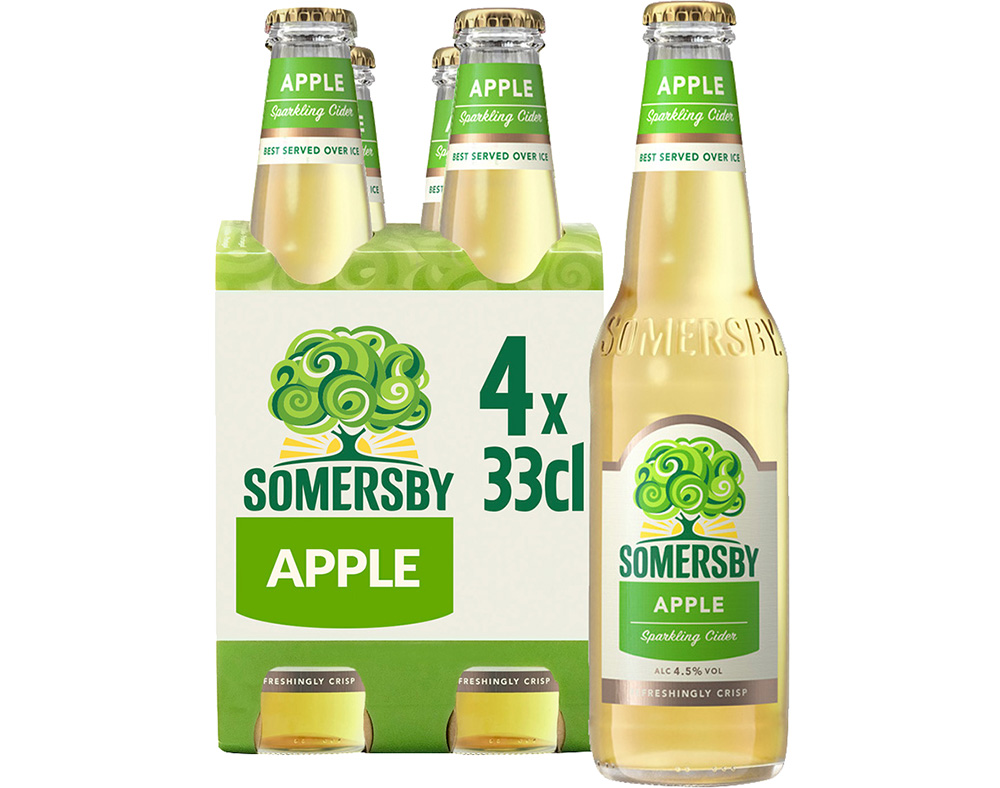 SIDRA SOMERSBY MAÇÃ 4X0.33L