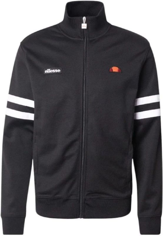 ELLESSE Sweatvest 'Roma'  oranje / zwart / wit