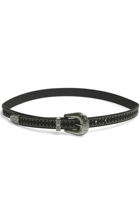Pieces zwarte dames riem