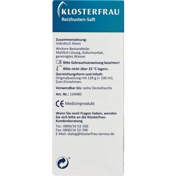 Reizhusten Saft bei trockenem Reizhusten