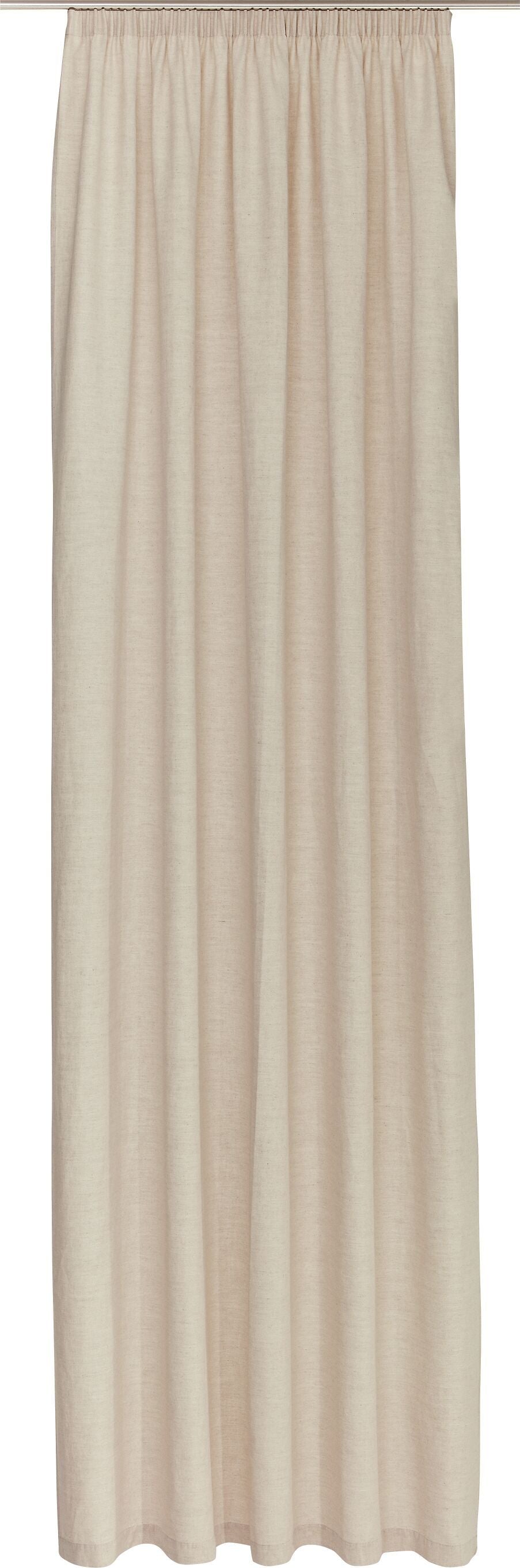 CARLO Fertigvorhang Tag - Taupe / B: 150.0 cm x H: 270.0 cm