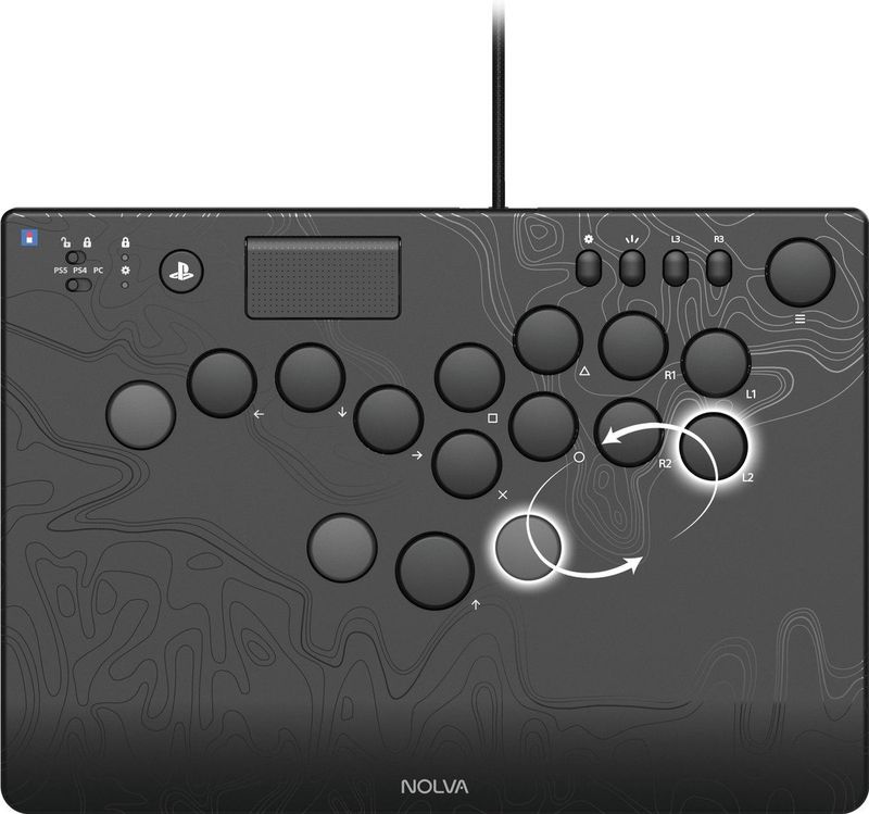 HORI - Fighting Stick α - Gamecontroller - Zwart - Bedraad