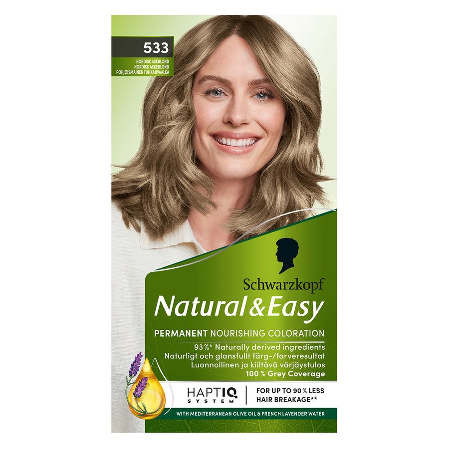 Schwarzkopf Natural & Easy 533 Intense Ash Blonde