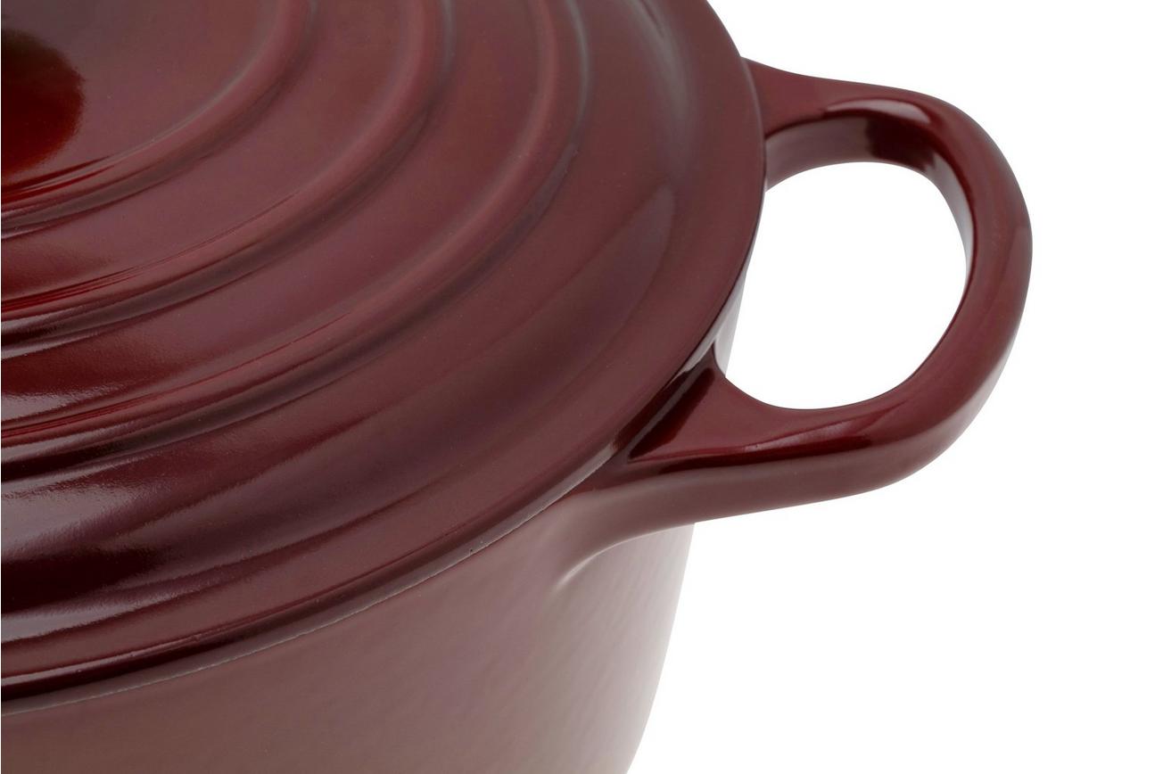 Le Creuset Signature 21177249494441 Garnet, braadpan/cocotte, 24 cm, 4,2L