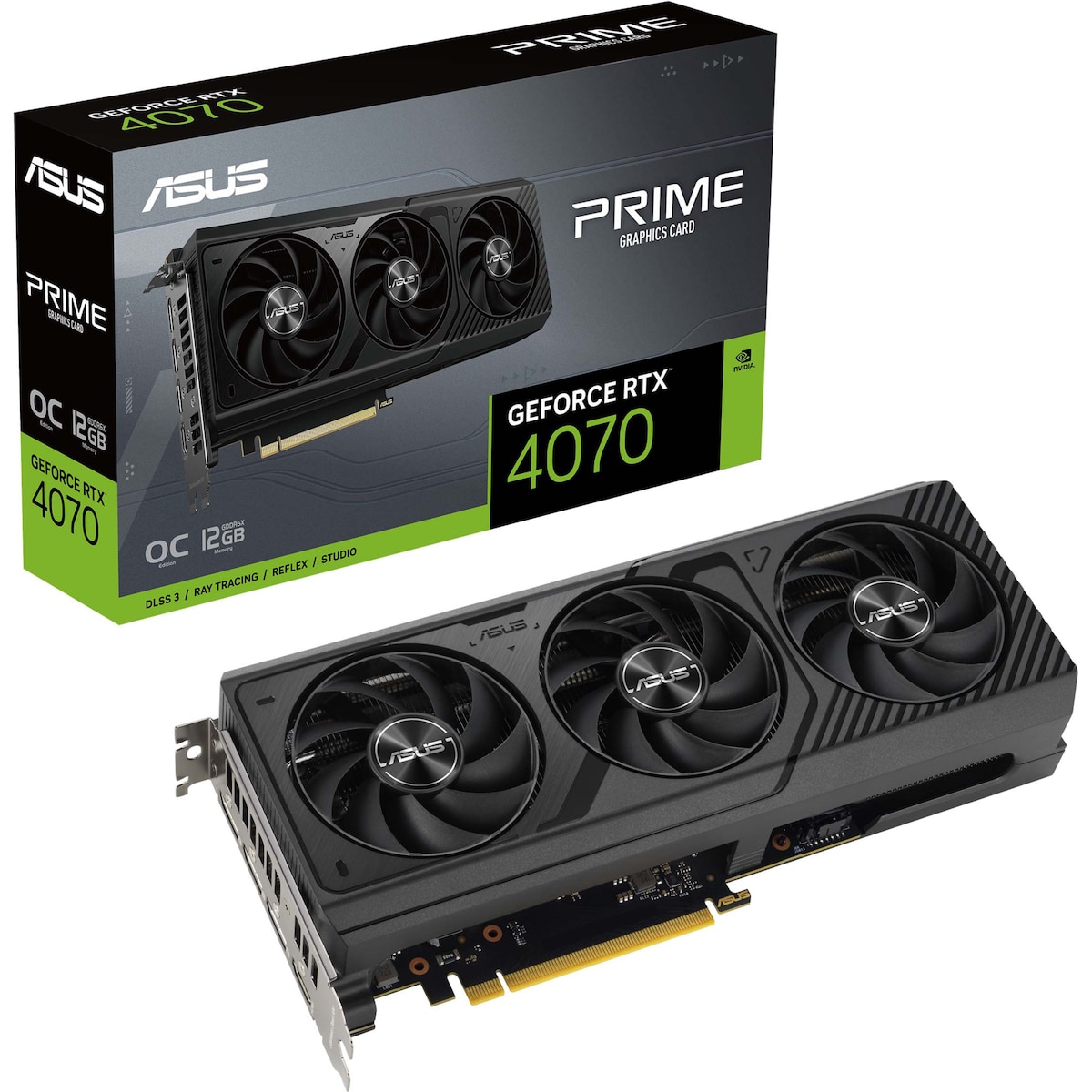 ASUS PRIME RTX 4070 O12G graphics card