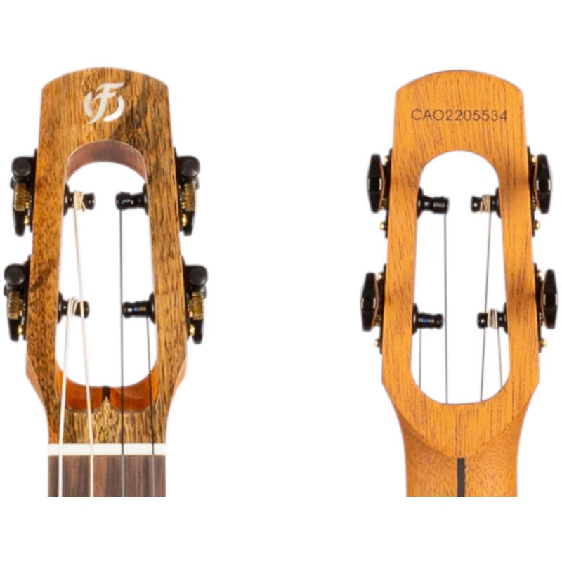 Flight Royal Series Fireball EQ-A Baritone E/A bariton ukelele met gigbag