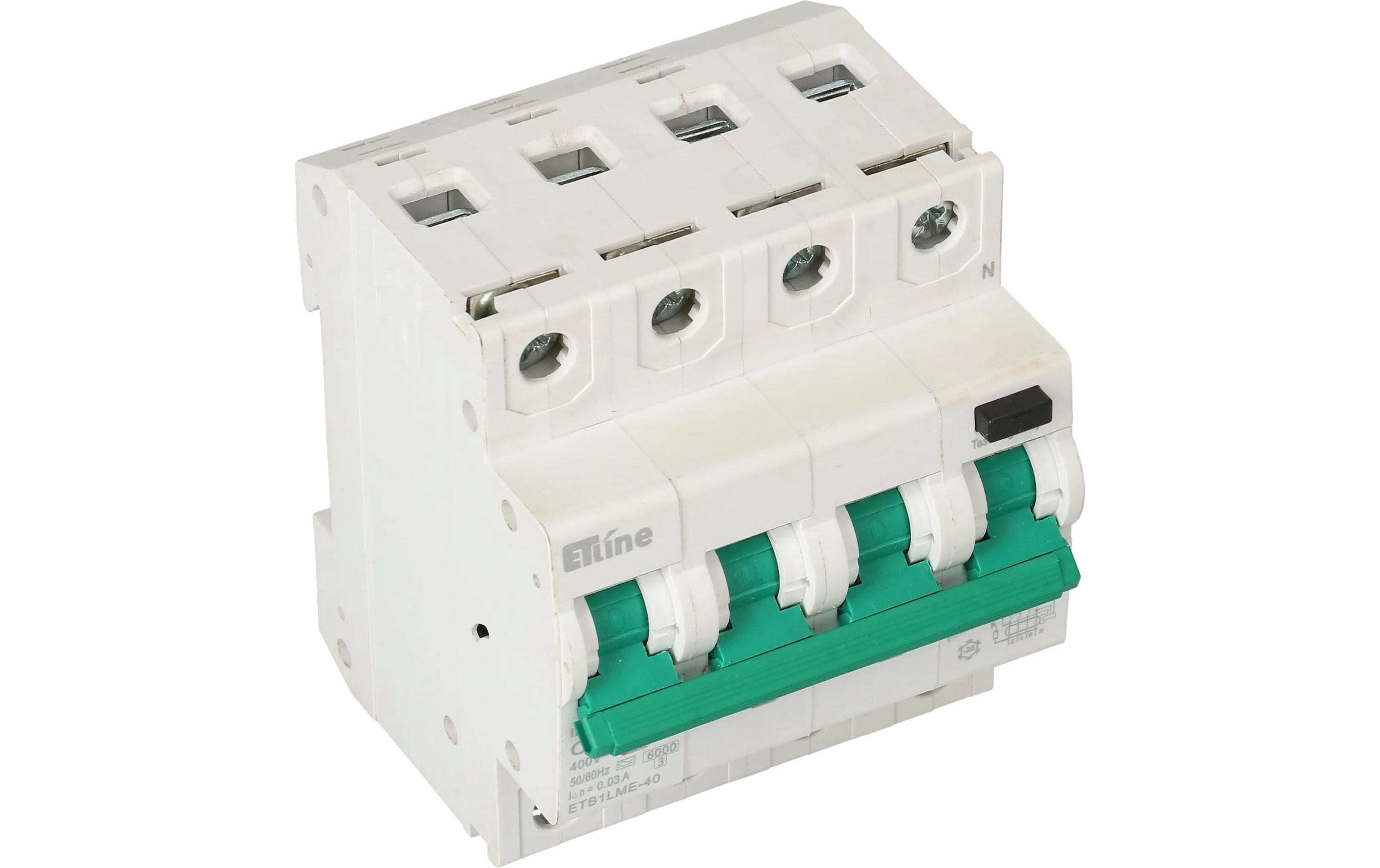 FI / LS 3P+N 16 AKombinationsschutzschalter