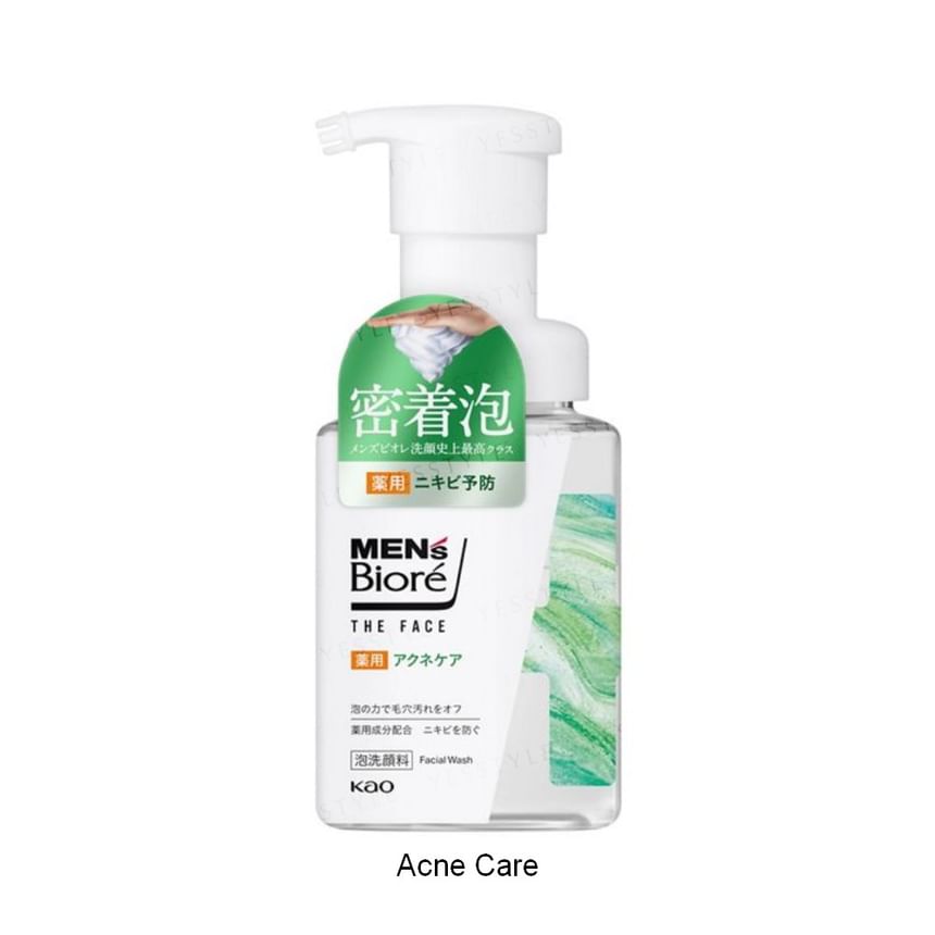 Kao - Biore The Face Foam Gezichtsreiniger voor Heren