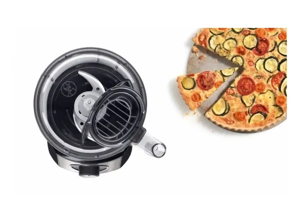 Bosch MultiTalent 3 MCM3501M -Foodprocessor 800 W - børstet rustfrit stål/sort