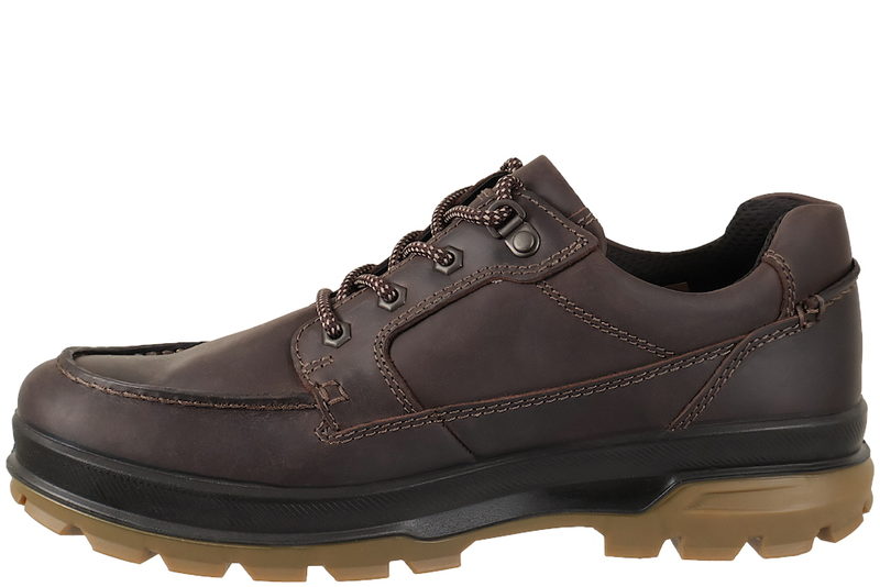 ECCO RUGGED TRACK WP MOC TOE SKO I BRUNT OLIERET SKIND