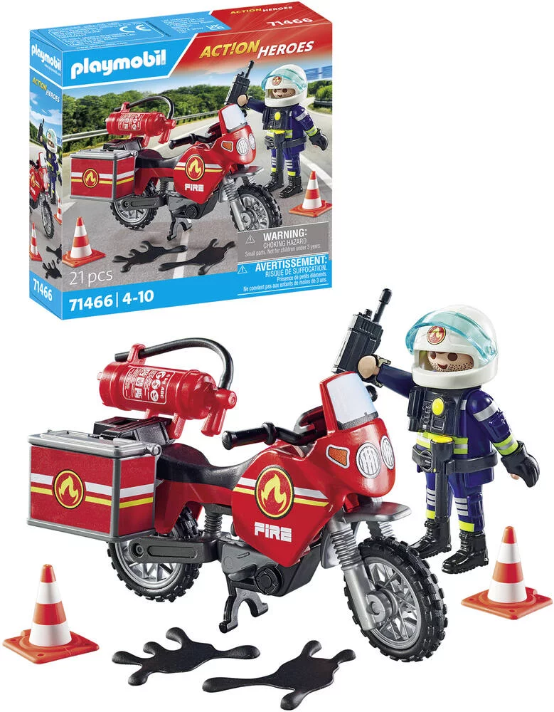 POMPIER ET MOTO - 71466