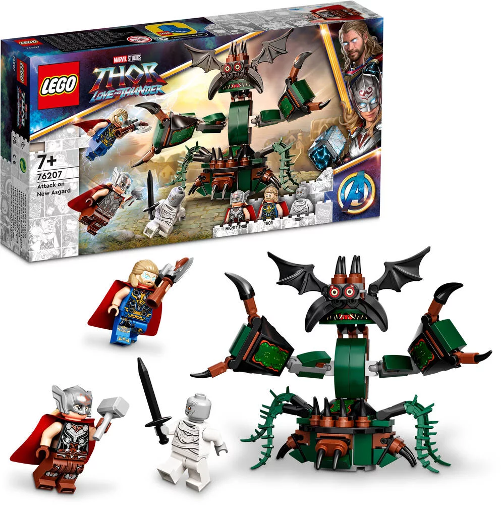 LEGO®MARVEL SUPER HEROES 76207 - ATTAQUE SUR LE NOUVEL ASGARD