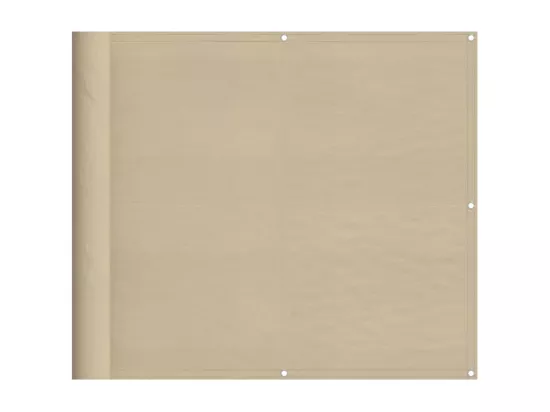 Écran de balcon beige 90x800 cm 100% polyester oxford